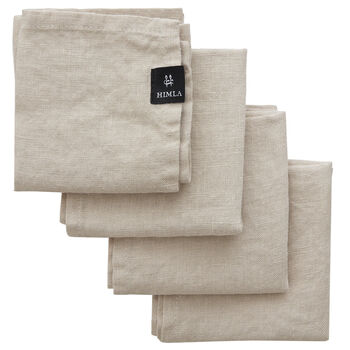 Sunshine servet  oatmeal - set van 4 