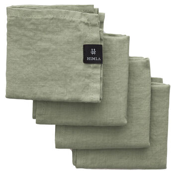Sunshine servet  sage - set van 4 