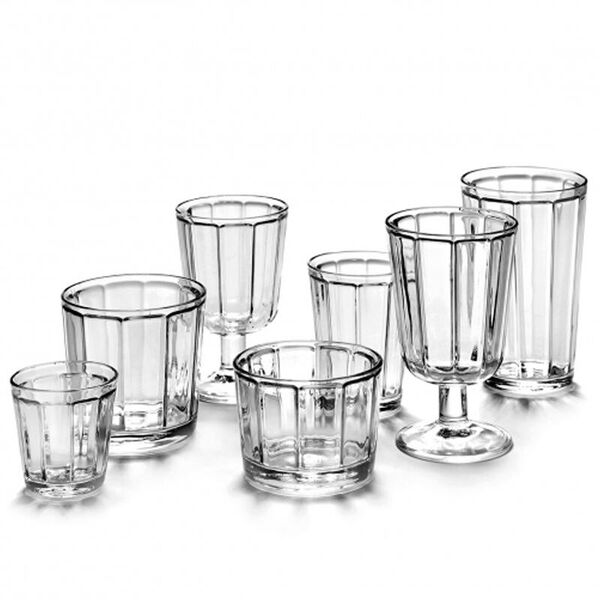 Surface longdrinkglas set van 4 - by Sergio Herman