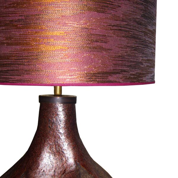 Tafellamp vintage Aubergine Satin