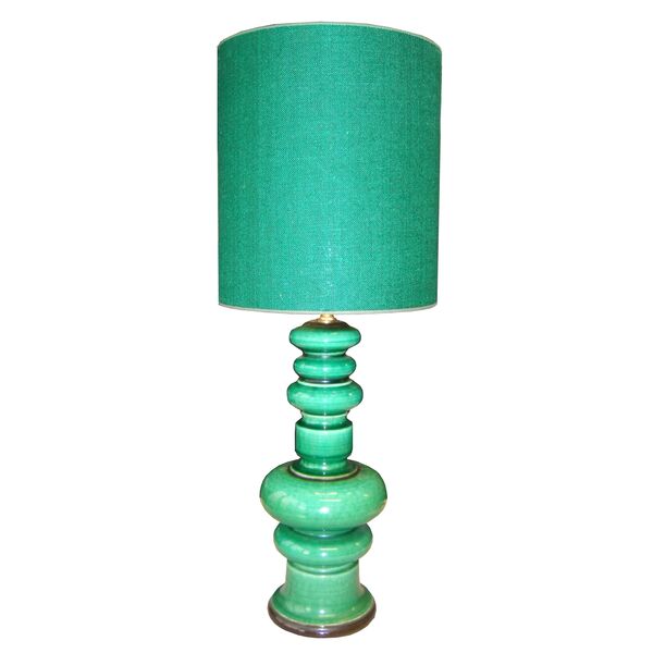 Tafellamp vintage Emerald Green