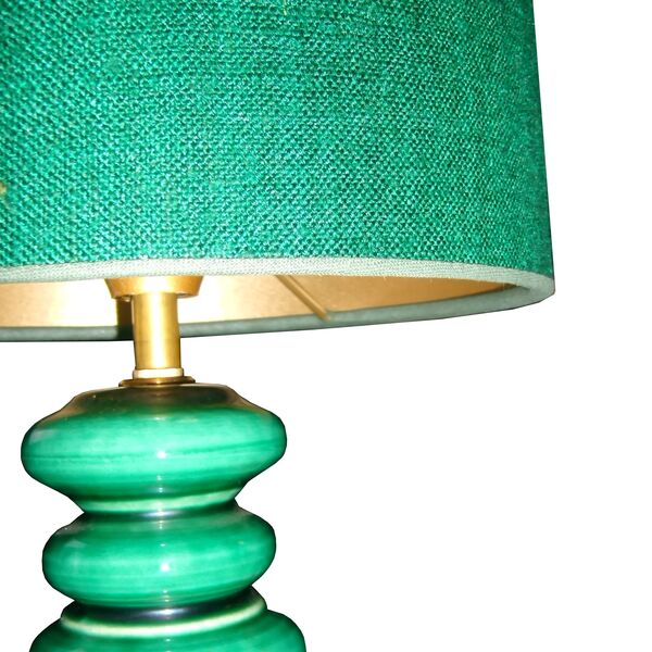 Tafellamp vintage Emerald Green