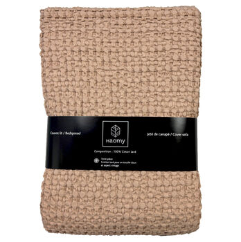 Tempo sprei wafel cimarron - 180x260 cm