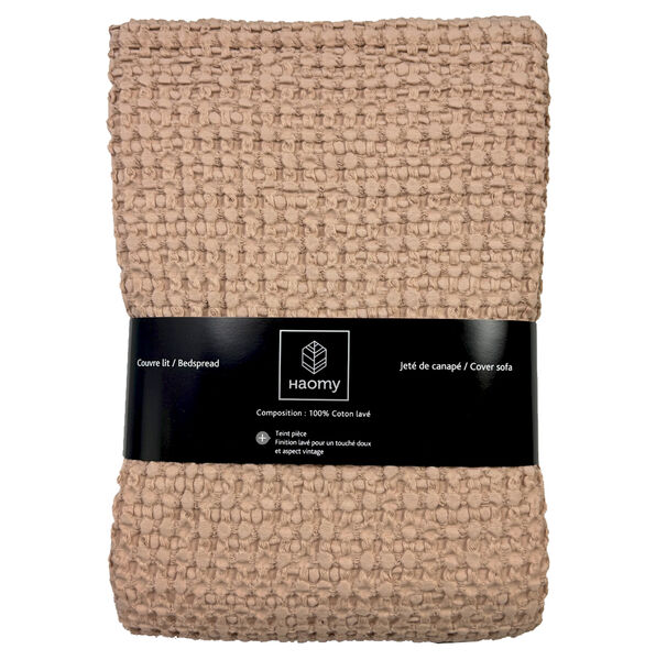 Tempo sprei wafel cimarron - 180x260 cm