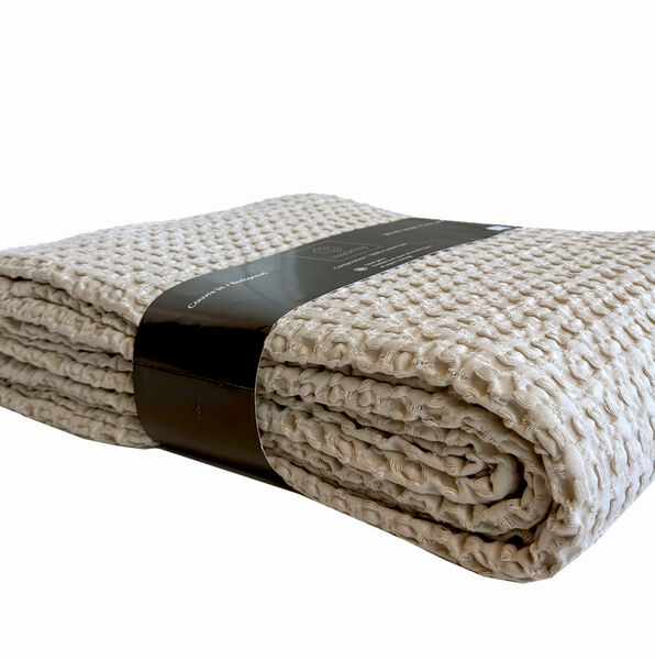 Tempo sprei wafel lin - 180x260 cm