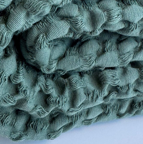 Tempo sprei wafel pigeon - 180x260 cm