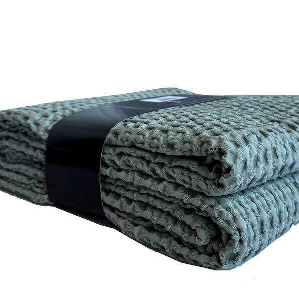 Tempo sprei wafel pigeon - 180x260 cm