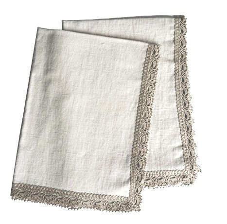 Thea lace placemat bone - set van 2