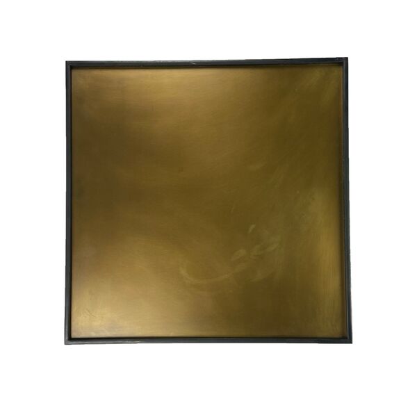 Tray Astrid brass 50x50 cm