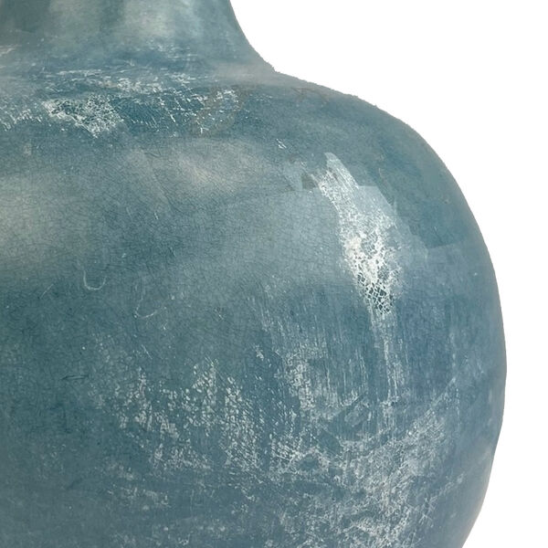 Vaas-aardewerk ijsblauw