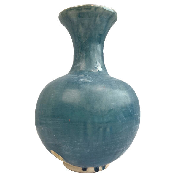 Vaas-aardewerk ijsblauw