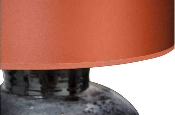 Vaaslamp antiek large oranje