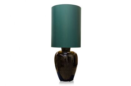 Vaaslamp antiek medium green