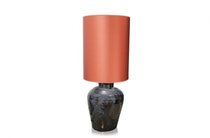 Vaaslamp antiek medium orange