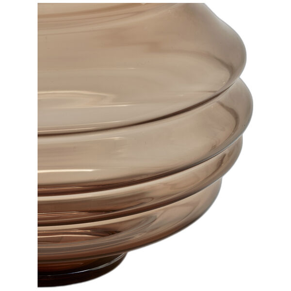Vase L 02 Amber Cameo In&Out