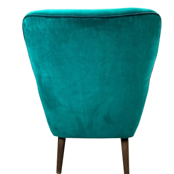 Vintage fauteuiltje turquoise