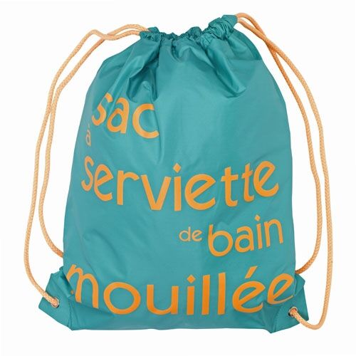 Zwemtas turquoise large