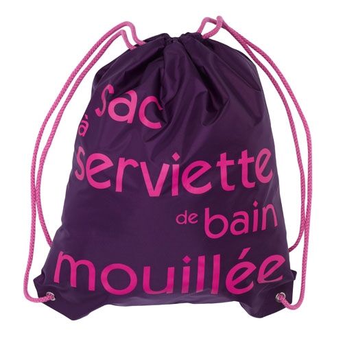 Zwemtas violet small