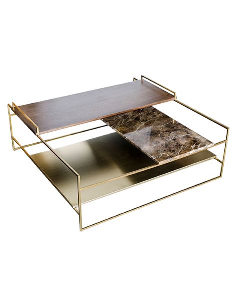 Architect coffee table large messing