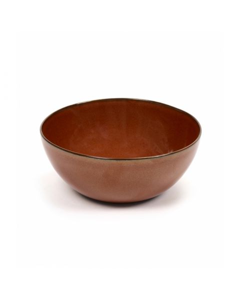 Serax Terres de Rêves bowl  L rust 15 cm