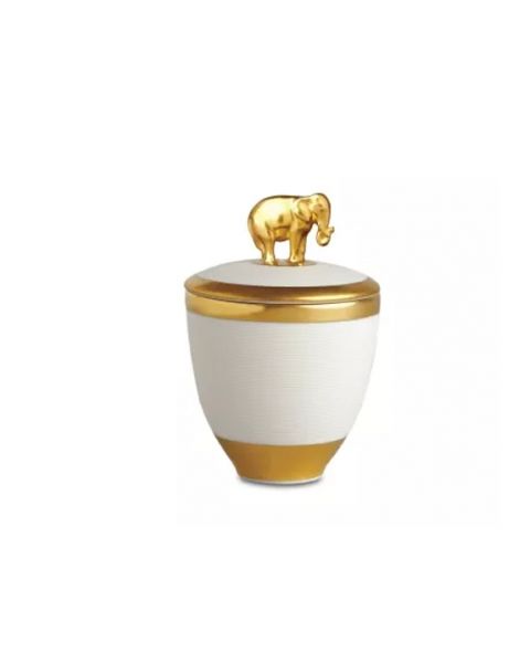 l'objet Elephant candle white