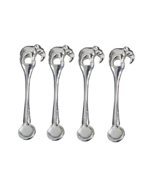 Elephant spoon set van 4