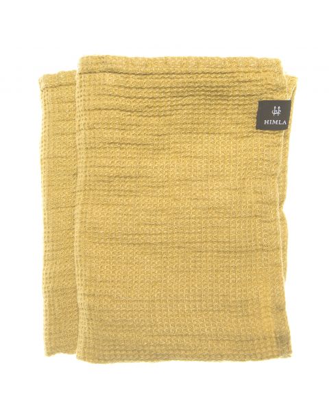 Fresh laundry handdoek yellowish 135x70 cm
